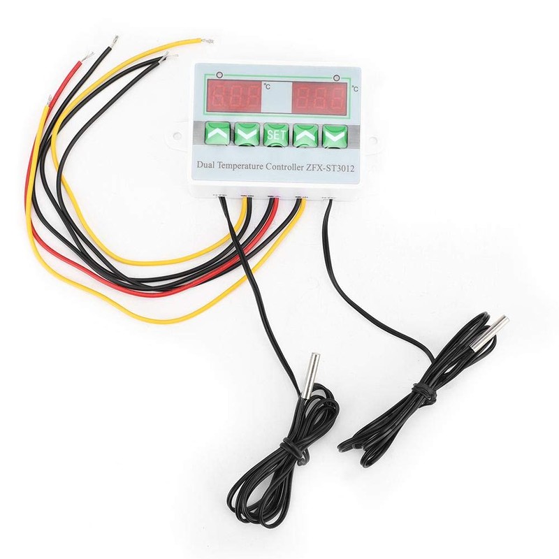 ZFX-ST3012 Temperature Controller Intelligent Digital Microcomputer Thermostat Heating Cooling Control