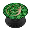 S Pink Clover Shamrock 4 Leaf Plant Initial Monogram Letter