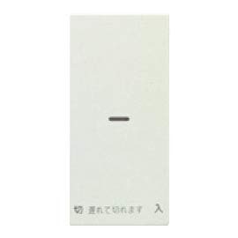 J WIDE Series WJN-GS-DF Embedded Switch Control Board (for Electronic Delay Switches) with Indicator Light and No Mark for 1 (Single) Pure White