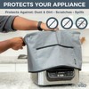 Crutello Indoor Grill Cover with Storage Pockets Compatible with Ninja
