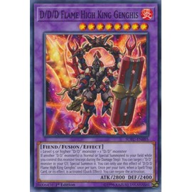 Yu-Gi-Oh! - D/D/D Flame High King Genghis - SOFU-EN095 - Common - 1st Edition - Soul Fusion