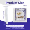 100pcs Disposable Non-Woven Liners Fit 8" 9" 10" 11" 12"