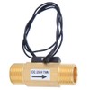 Flow Sensor, 1/2 Inch Interface Electromagnetic Flow Meter Water Flow
