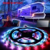 SHENKENUO RGB 2835 LED Boat Lights Kit Waterproof Pod Bright