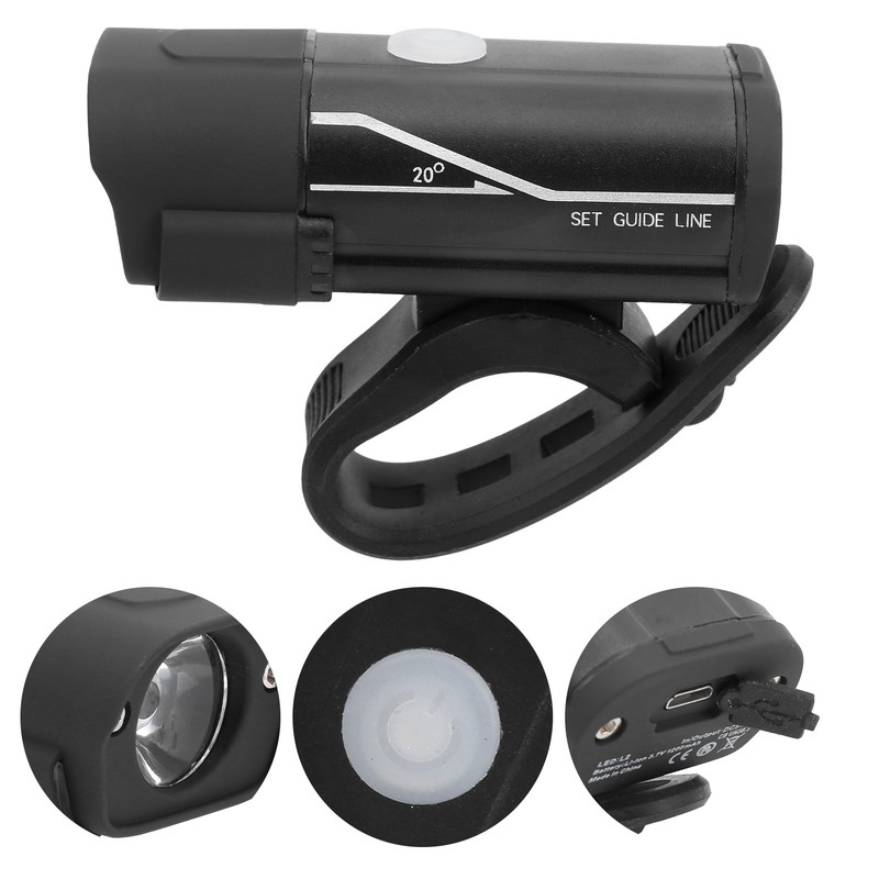 LED Bicycle Headlight High Brightness Front Lamp Equipment for Mountain