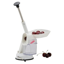 Mrs. Anderson’s Baking Deluxe Cherry Pitter with Suction Base, BPA Free, 11-Inches x 7.5-Inches x 4.5-Inches