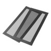 S SIENOC 4 x 120 x 240 mm Black Fan