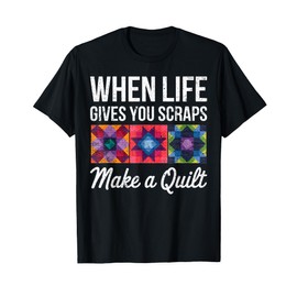 Quilting Quilter Design Women Grandma Sewing Quilt Lover T-Shirt