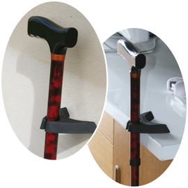 Violet CaneStay Attachable Wide Design Cane Clip