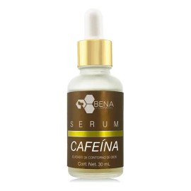 Sérum Cafeína Bena Belleza Contorno Ojos Día Noche 30ml Ácido Hialurónico
