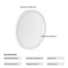LED Flush Mount Ceiling Light Fixture, Dustproof LED Ceiling Light
