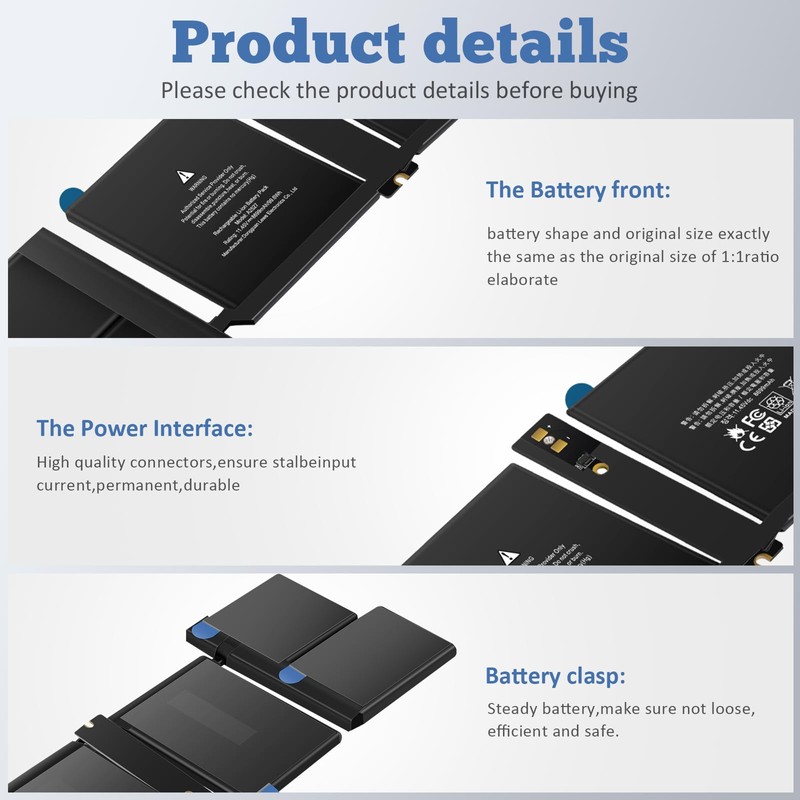 TREE.NB A2485 A2527 Laptop Battery for Apple MacBook Pro 16