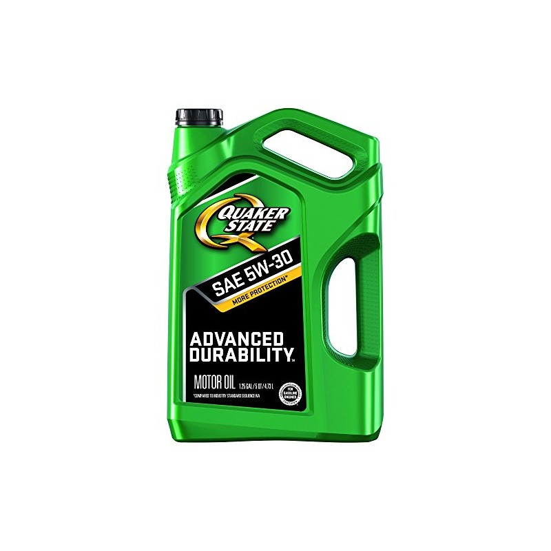 Quaker State Advanced Durability Conventional 5W-30 Motor Oil (5-Quart, Single