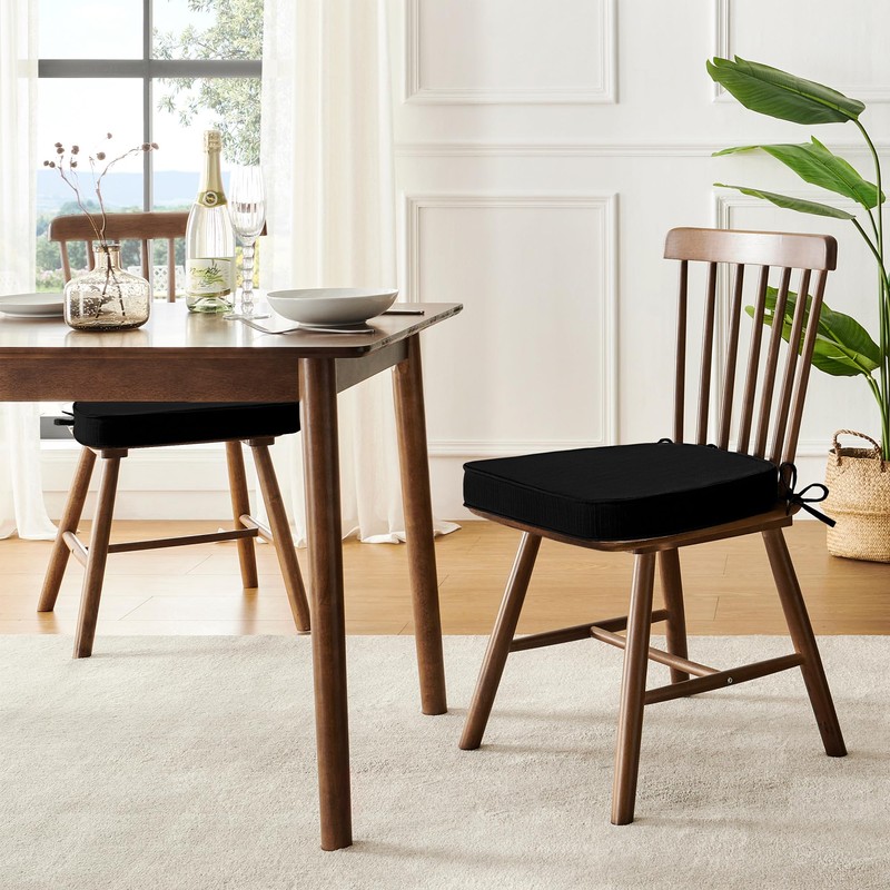 downluxe Chair Cushions for Dining Chairs, Waterproof Kitchen Chair Pads,
