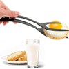 hashiny Egg Spatula, 2 in 1 Omelette Clamp, Frying Turning