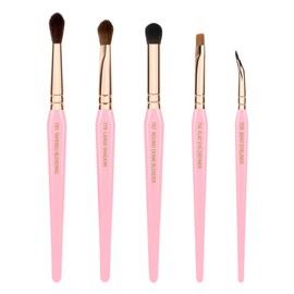 BDELLIUM TOOLS Juego de Brochas de Maquillaje de Ojos Triangulares Dorados Rosados - Kit de Brochas Esenciales para Ojos Versátiles Con Cerdas...     