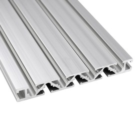 CNCYEAH 15 x 120 Aluminium Profile 400 mm Plate Profile T-type Groove 6. Aluminium Profile 15120 Aluminium Profile Construction Profile for Fence Attachment CNC Machines