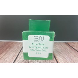 Seoul Naturals Aloe Vera with Oregano and Tea Tree Oil Soap, 5 oz