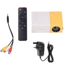 Mini Projector Portable Mini 17 to 32in 1920x1080 Resolution Large Screen Projector for Home Outdoor Theater Movie 110‑240V