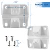 Cooler Plastic Hinges Replacement for Coleman - Replacement Hinges for
