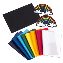 Betzold 765738 Rainbow Window Stickers Pack of 24 DIY Rainbow Stickers