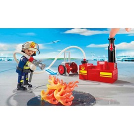 PLAYMOBIL Firefighting Operation with Water Pump Building Set