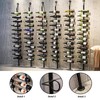 Wine Rack Wall Mounted, 72.8in High Metal Wine Bottle Holder