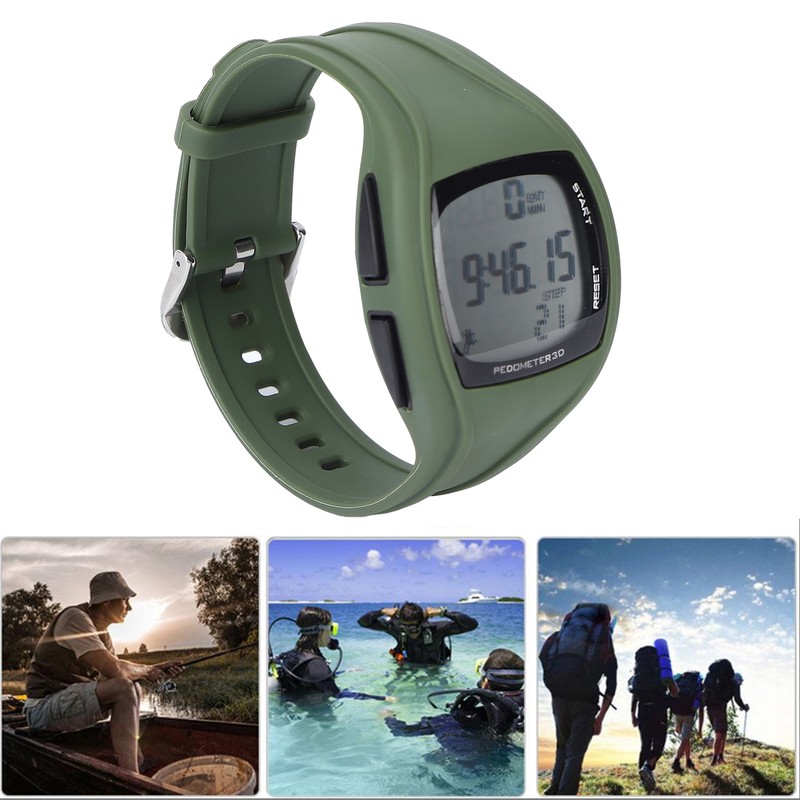 Multifunction Waterproof Intelligent Wrist Watch Sports Digital Step Counter WatchesOD