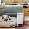 TrashAid Slim Bathroom Trash Can with Lid Soft Close, 6