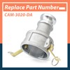 Lisnhlin CAM-3020-DA Camlock Fitting Type DA 3" Female Camlock x