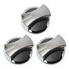 Memiuyelay 3Pcs 806597 Washer Dryer Control Knob Fit for Speed