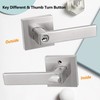 NEWBANG Keyed Entry Lever Lock for Exterior and Front Door