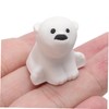 NUOBESTY Pack of 20 Cute Erasers Polar Bear Shape Rubber