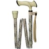 Gastrock Deluxe Folding Stick "Super-Soft Escort-Ergonomic" Paisley