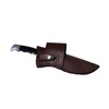 Custom Cross Draw Leather Knife Sheath for Buck 119 Knife,