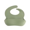 8 Pcs Silicone Baby Feeding Set Bib Suction Plate Bowl