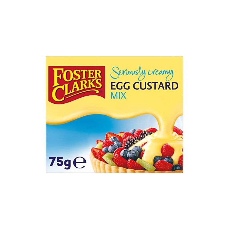 Foster Clark's Egg Custard Mix Flavoured Pudding Instant Custard Mix