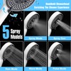 Lonian 5 Spray Mode High Pressure Handheld Shower Head Set,