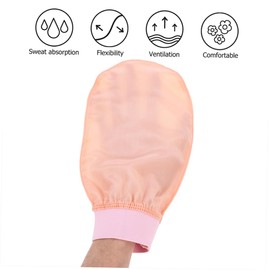 BIUDECO Bathing Mitts Exfoliating Gloves for Skin Cleansing Safe for Hotel Family Dorm