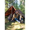 Stansport Light-Duty Rip-Stop Tarp 8' x 10' - Brown (U-810)