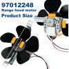 Replacement for Broan 97012248 Range Hood Fan Motor Replacement for