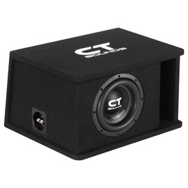 CT Sounds Single 8” 800W Loaded Tropo Series Ported Car Subwoofer Box - TROPO-1X8D2