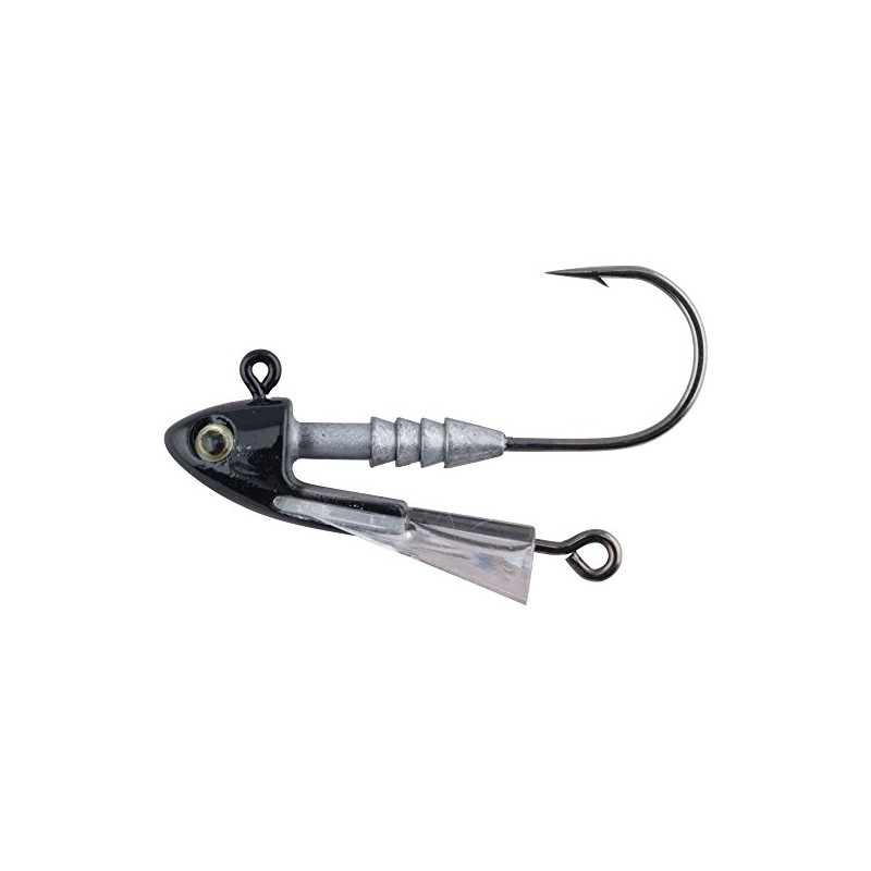 Berkley Snap Jigs Snap Fishing Jigs (2 Count), Black, Size