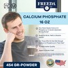 FREEDA Freeda Calcium Phosphate Powder - Kosher Calcium Supplement for