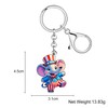 DALANE Acrylic Anime 4th of July Elephant Keychain Car Keys