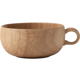 taffeta Round Soup Cup (Rubber Wood)