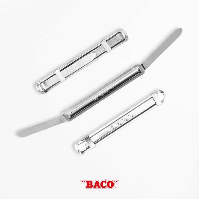 Baco | Broche Metálico Baco para Archivar Documentos - Caja