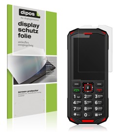 dipos I 4x Schutzfolie matt passend für Sigma X-treme PA68 Wave Folie Displayschutzfolie, Ultra-Dünn, Case-Friendly, Fingerprint-Kompatibel