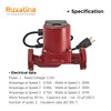 Buxatina 115V 17GPM Three-Speed Circulator Pump Replacement for Grundfos UPS15-58FC
