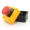 CGEAMDY Waterproof Emergency Off Pressure Switch, Mushroom Emergency Off Switch